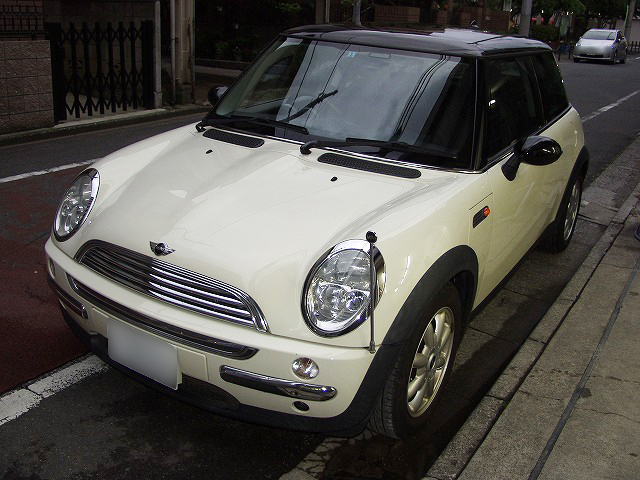 BMW MINI COOPER （R50）ハンドルを切ると異音 - 車検・板金塗装・修理・中古車の格安店！アクセスモーターサービス